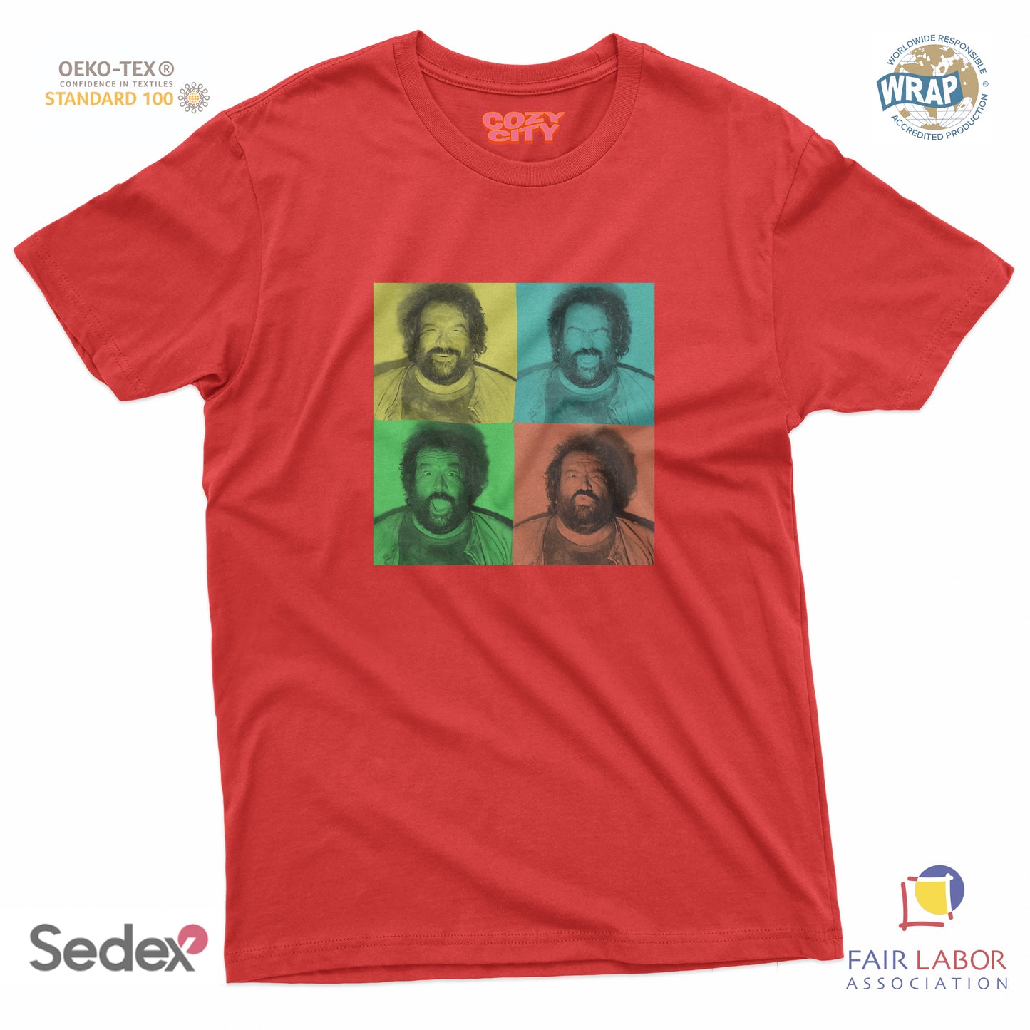 maglietta t-shirt-bud art pop