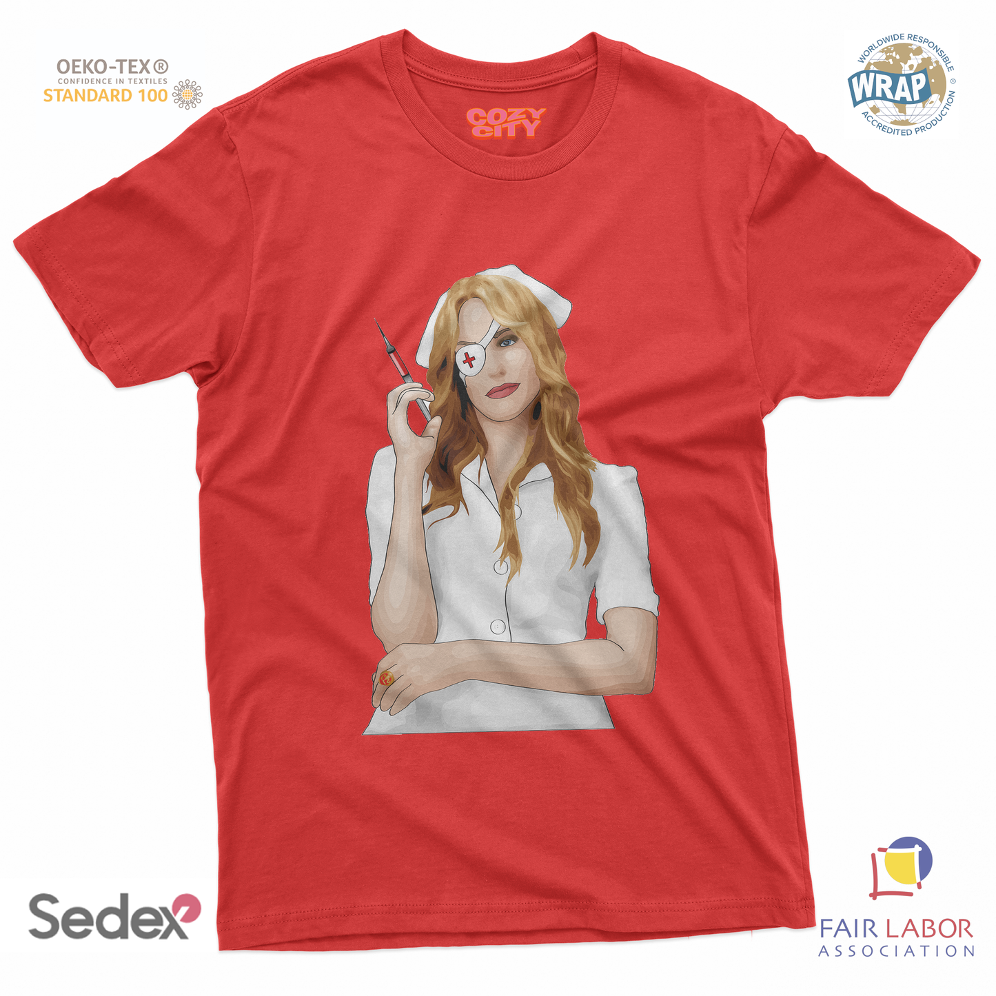 maglietta t-shirt- kill infermiera