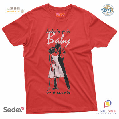 maglietta t-shirt- nessuno mette baby in un angolo