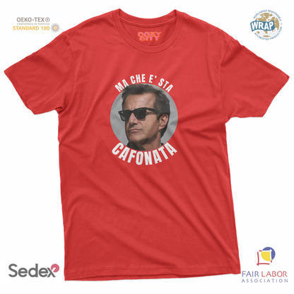 maglietta t-shirt- cristian che è sta cafonata