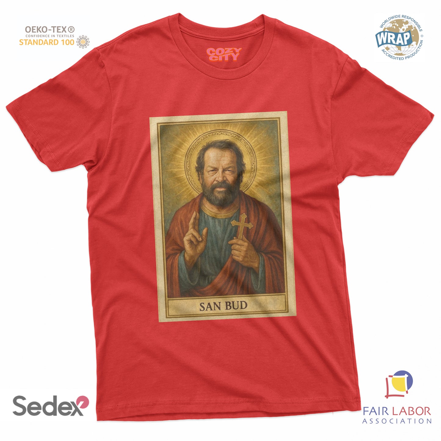 maglietta t-shirt- san bud