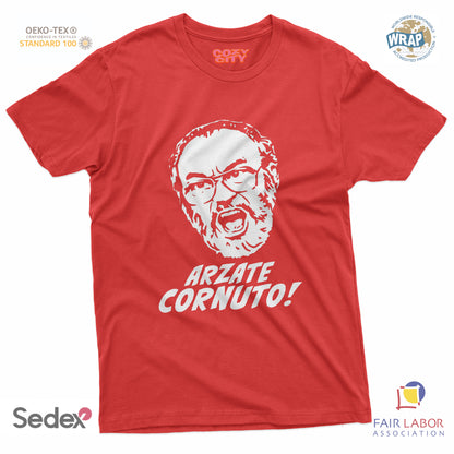 maglietta t-shirt- arzate cornuto arzate