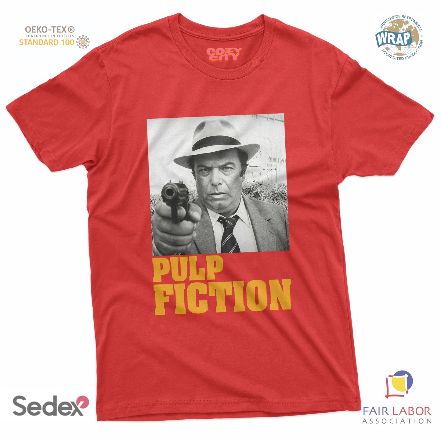 maglietta t-shirt- Lo Gatto Fiction