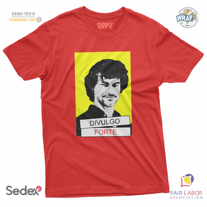 maglietta t-shirt- alberto divulgo forte