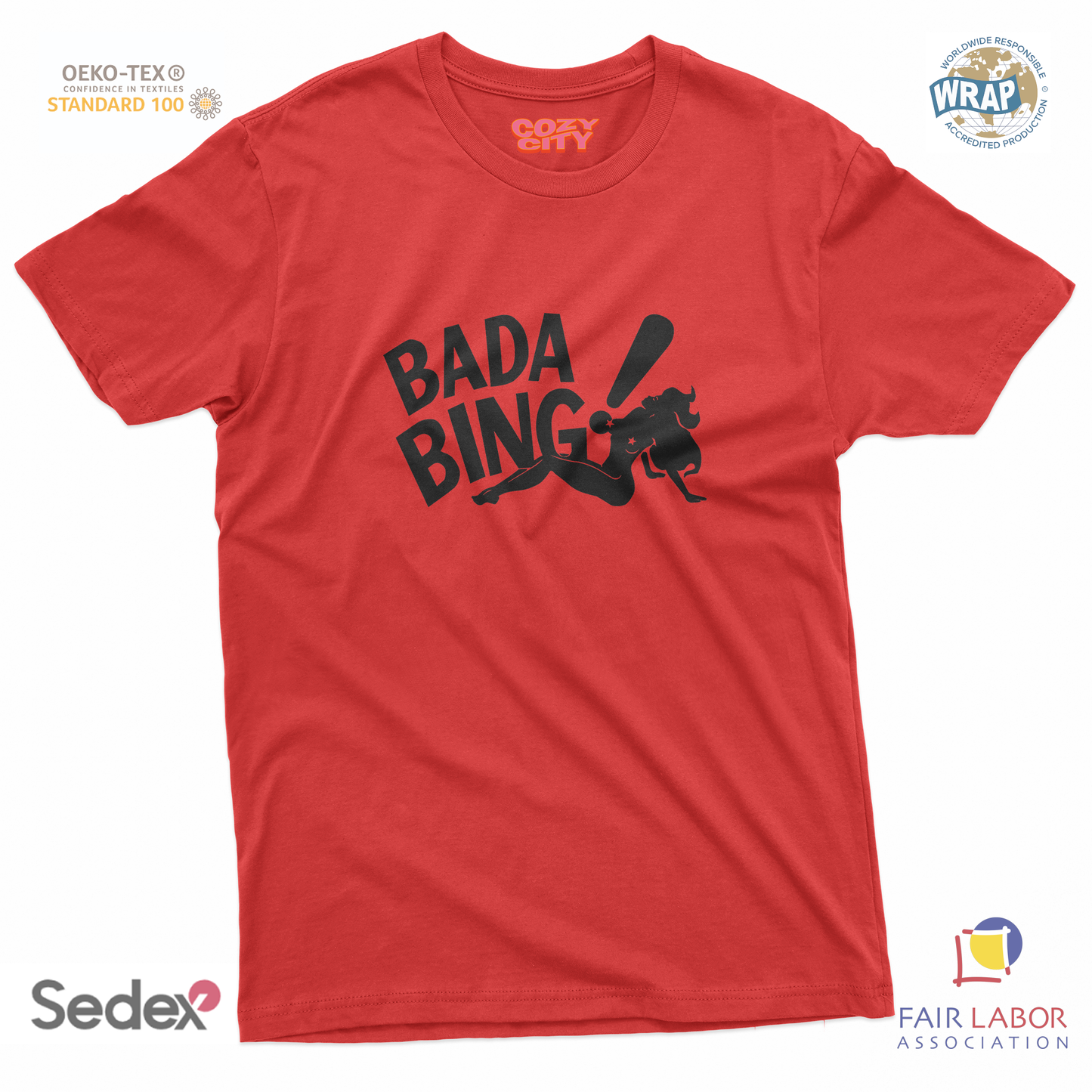 maglietta t-shirt- bada bing mafia
