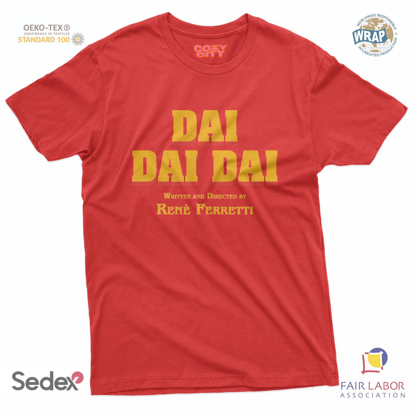 maglietta t-shirt- dai dai dai by ferretti