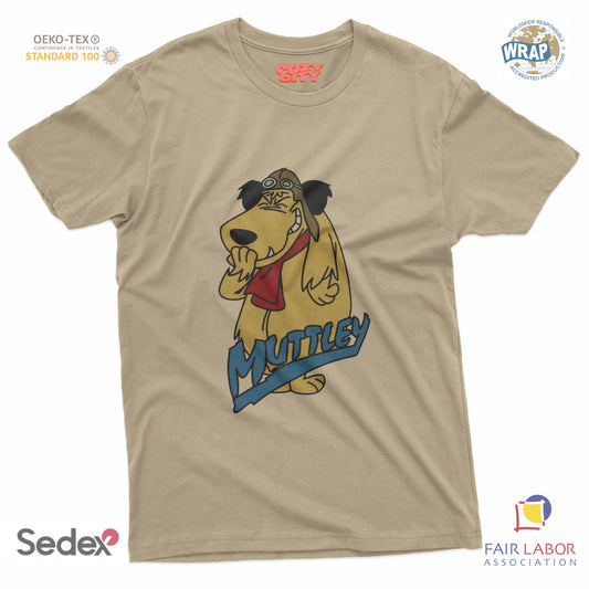maglietta t-shirt- cane che ride