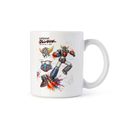 tazza Mug- progetto robottone ufo