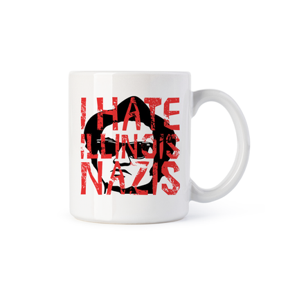tazza Mug- i hate illinois nazis