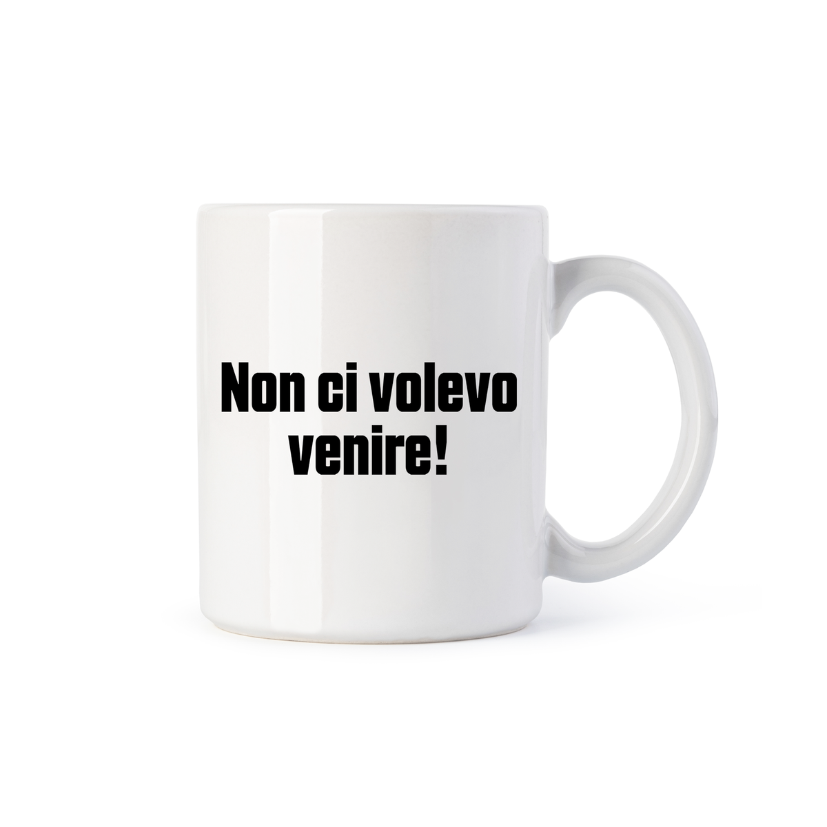 tazza Mug- non ci volevo venire