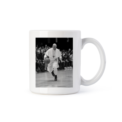 tazza Mug- papa franci basket