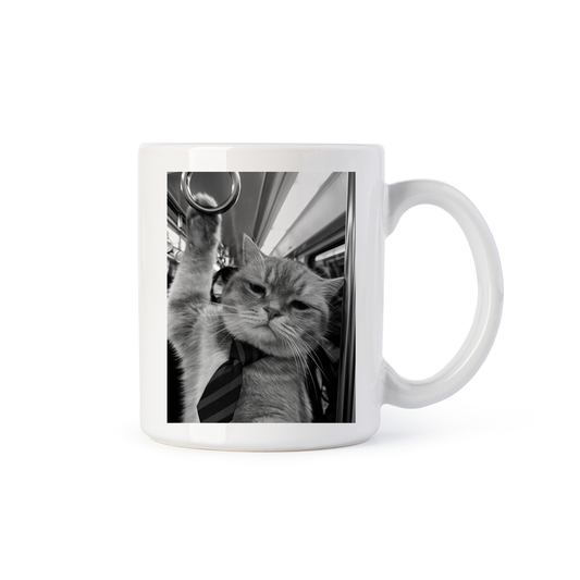 tazza Mug- gatto a lavoro lunedì