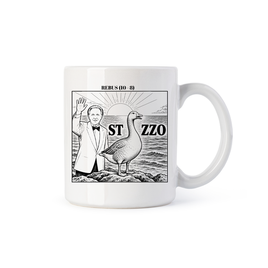 tazza Mug- rebus buongiorno cosa