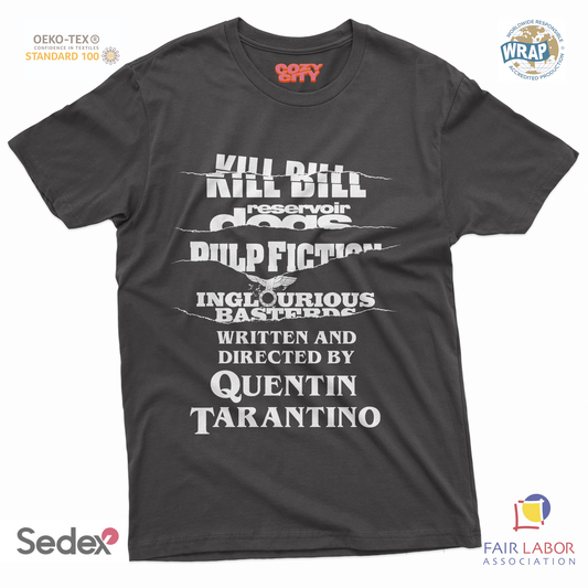maglietta t-shirt- tarantino film movie