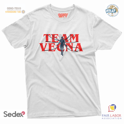 maglietta t-shirt- team mostro stranger