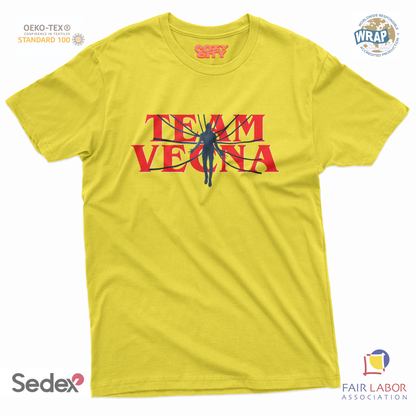 maglietta t-shirt- team mostro stranger